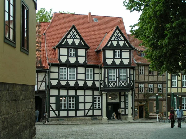 Vista Panorámica Hermosa Arquitectura Medieval — Foto de Stock