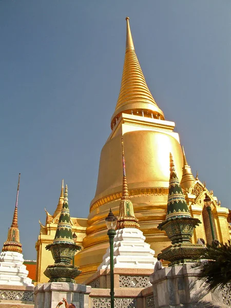 Wat Phra Kaew Tempel Smaragd Buddha Bangkok Thailand — Stockfoto