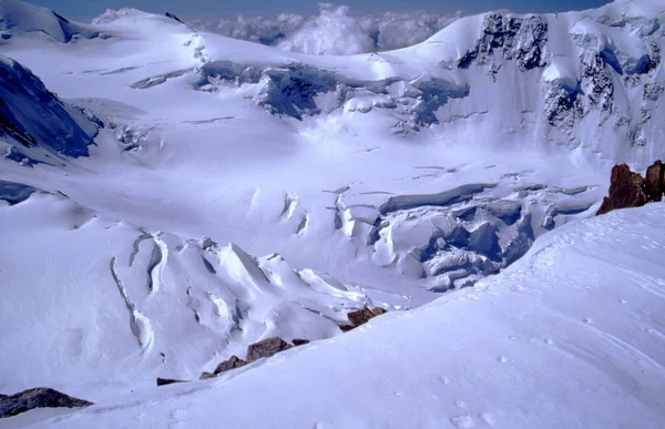 Vista Panoramica Bellissimo Paesaggio Alpino — Foto Stock