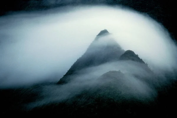 Floresta Nuvem Peru — Fotografia de Stock