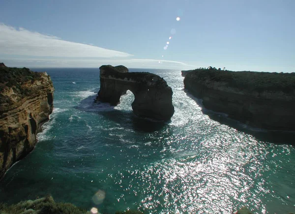 Paesaggio Costiero Vacanza Nella Natura Estiva — Foto Stock