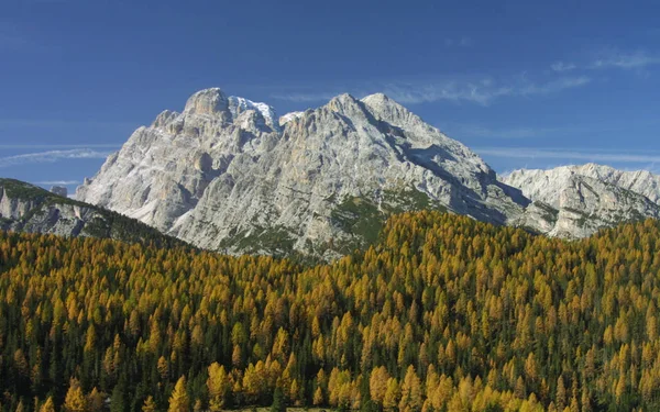 Vista Panorámica Del Majestuoso Paisaje Dolomitas Italia —  Fotos de Stock