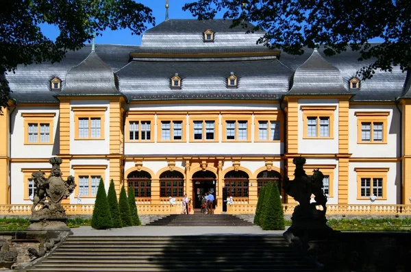 1753 Rozšířen Balthasar Neumann Slavný Rokokogarten Následuje — Stock fotografie