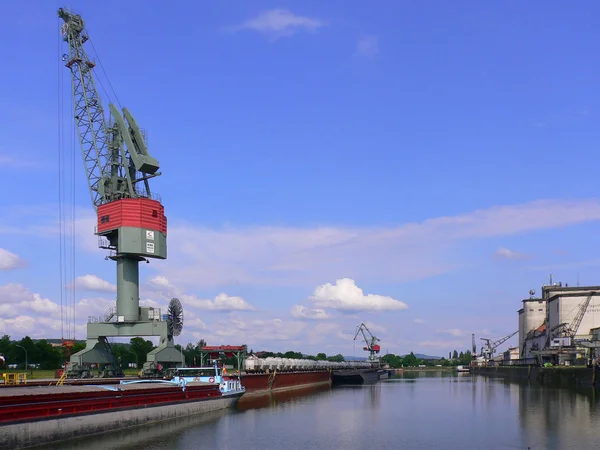 Vista Panorámica Del Hermoso Puerto — Foto de Stock