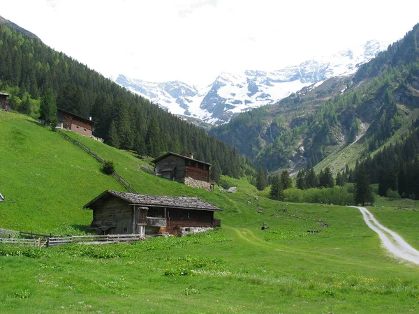 Malerischer Blick Auf Die Schöne Alpenlandschaft — Stockfoto