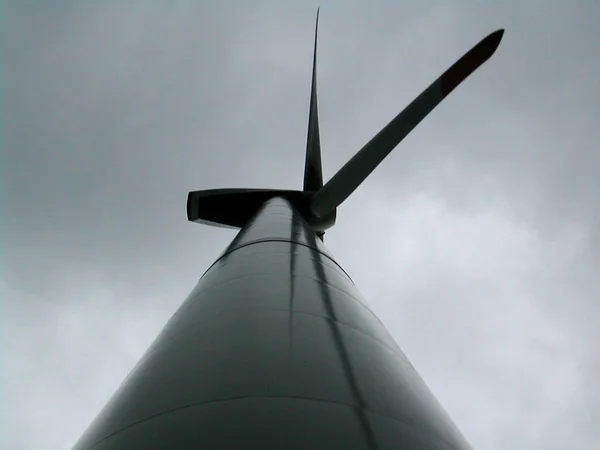 Ветряная Мельница Ветряная Электростанция — стоковое фото