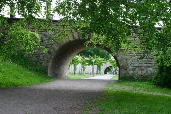 Malá Série Mém Rodném Městě Gotický Hrad Friedenstein Byl Sídlem — Stock fotografie