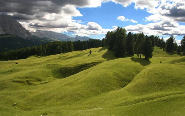 Festői Kilátás Fenséges Dolomitok Táj Olasz — Stock Fotó
