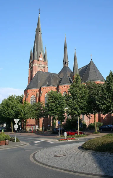 Gudula Kirche Rehde Bereits Jahr 1100 Nach Der Abpfarrung Der — Stockfoto