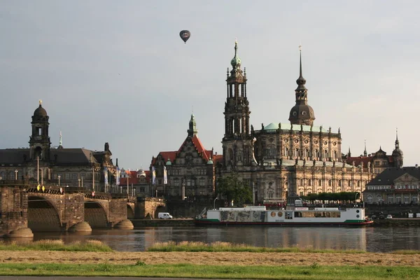 Dresden Şehir Mimarisi Almanya Seyahati — Stok fotoğraf