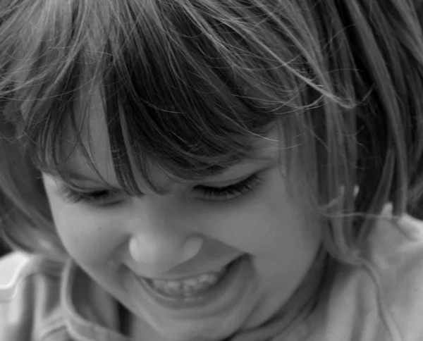 可爱的儿童肖像 快乐的童年概念 — 图库照片