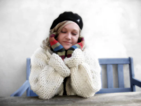 Portrait Young Woman — Stock Photo, Image