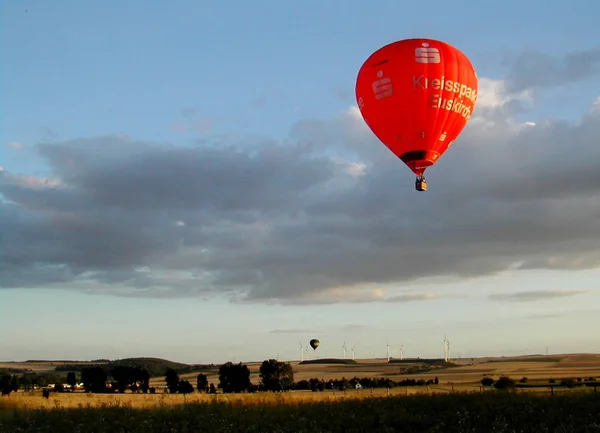 Balão Quente Viagem Balão — Fotografia de Stock
