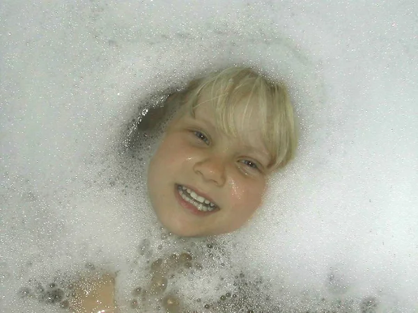 Niedliches Kinderporträt Glückliche Kindheit — Stockfoto