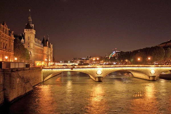 Ponte Più Antico Giugno 1603 Paris Eingeweiht — Foto Stock