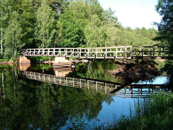 Malowniczy Widok Architekturę Mostu — Zdjęcie stockowe