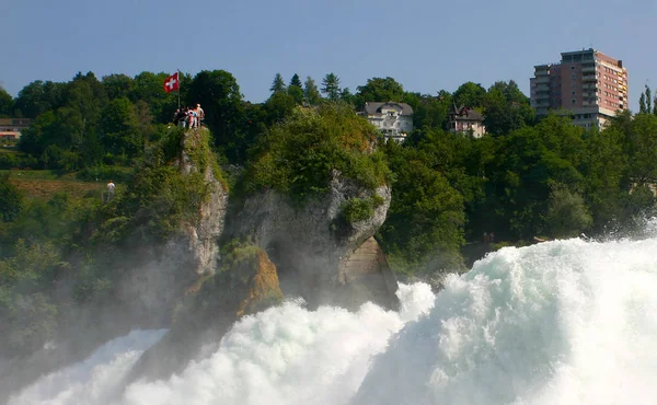 Rhine Falls Schaffhausen — Stok Foto