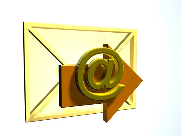 Email Internet Connessione Web — Foto Stock