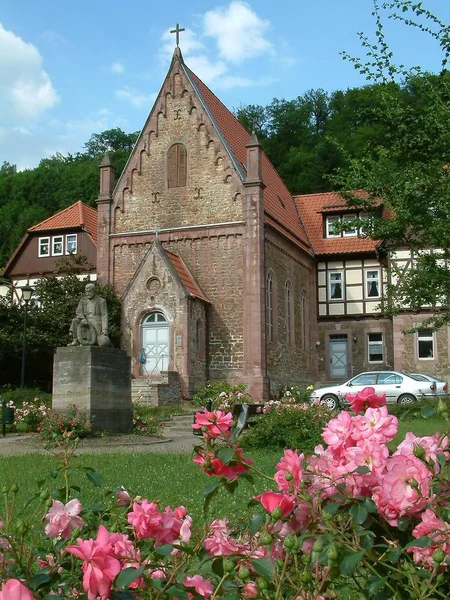 Kościół Stolbergu Harz — Zdjęcie stockowe