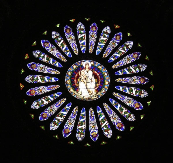 Cattedrale San Lorenzo Genoa Edificio Gótico Magistral Del Siglo Xiii — Foto de Stock