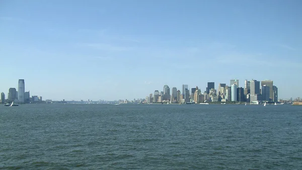 Malebný Pohled Městskou Krajinu New Yorku Usa — Stock fotografie