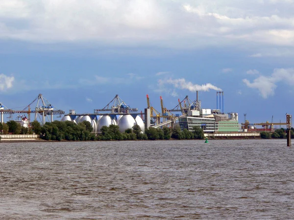 Cidade Porto Hamburgo Alemanha — Fotografia de Stock