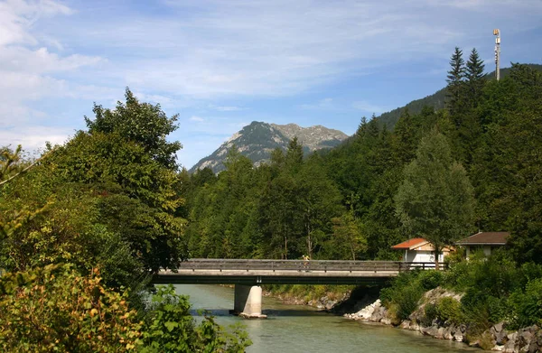 Vista Panorámica Del Hermoso Paisaje Los Alpes —  Fotos de Stock