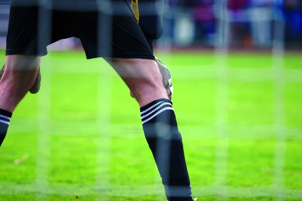 Vista Panorámica Del Concepto Fútbol Deportivo —  Fotos de Stock