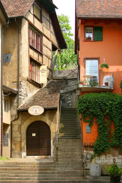 Schaffhausener Altstadt — Stockfoto