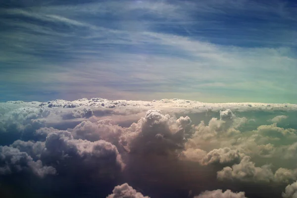 Himmel Mit Wolken Atmosphäre — Stockfoto