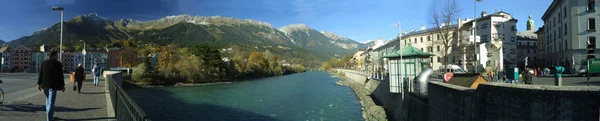 Geweldige Natuur Alpen Bergen Achtergrond — Stockfoto