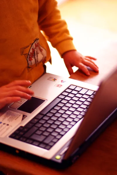 Laptop Computer Notebook Technologie — Stockfoto