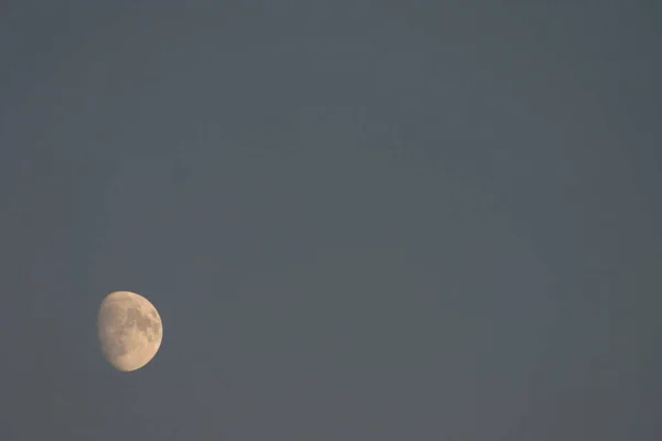 Lua Planeta Lunar Astronomia — Fotografia de Stock