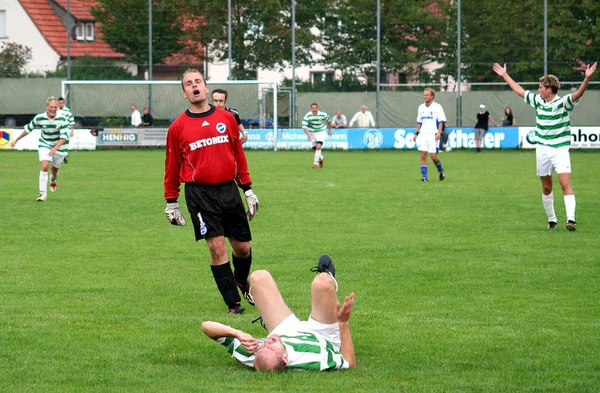 Szenische Sicht Auf Das Fußballsport Konzept — Stockfoto