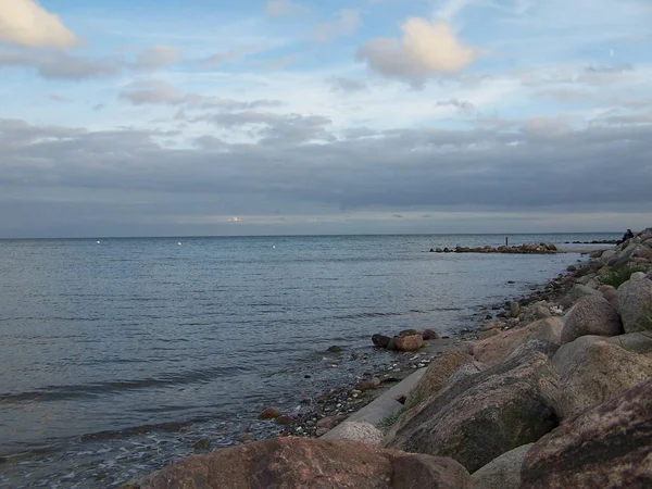 Avond Aan Oostzee — Stockfoto