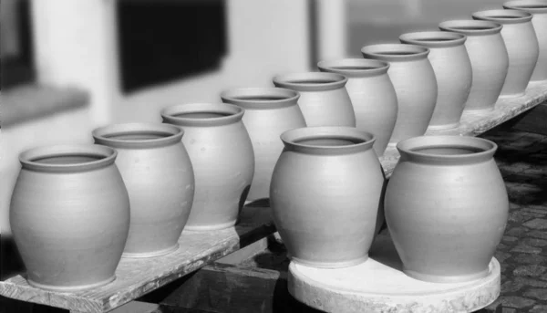 Cerâmica Barro Oleiros Artesanais — Fotografia de Stock