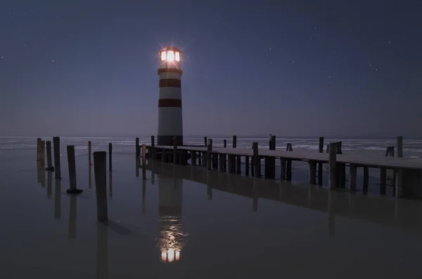 Naturalmente Non Vedete Luna Solo Sua Meravigliosa Luce — Foto Stock