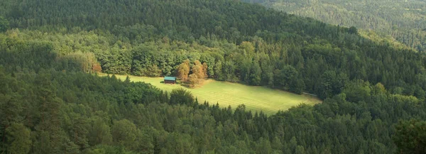 Ein Wildromantisches Haus Elbsandsteingebirge — Stockfoto