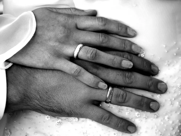 Bijoux Mariage Bagues Fiançailles Alliances — Photo