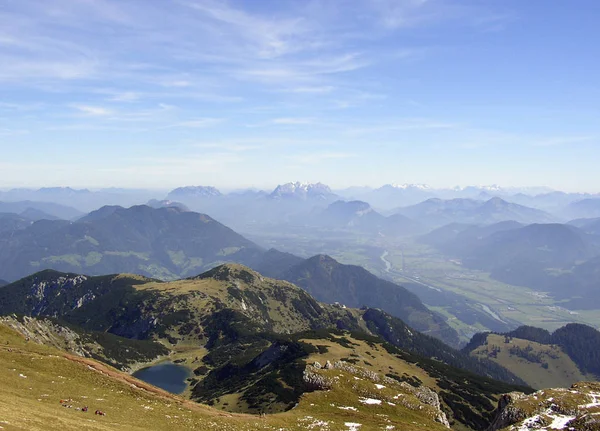 Κορυφή Rofan 2259M Nat Maurach Achensee — Φωτογραφία Αρχείου
