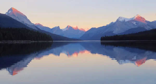 Última Luz Lago Maligno — Fotografia de Stock