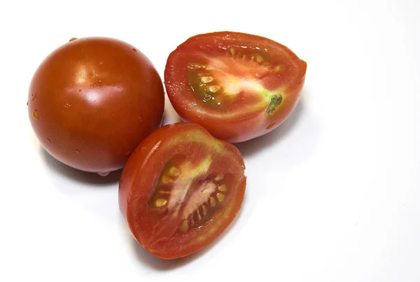 新鮮な赤熟した有機トマト — ストック写真