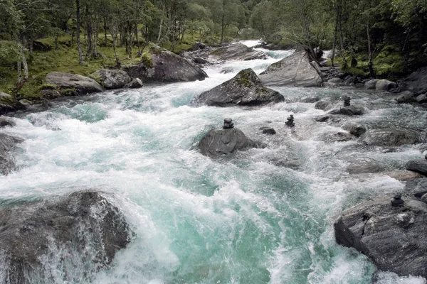 Piedi Del Trollstigen — Foto Stock