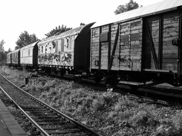 Tema Ferroviário Tiro Livre — Fotografia de Stock