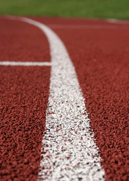 Running Track Stadium — Stock Photo, Image