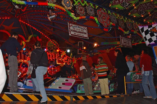 Multitud Personas Feria — Foto de Stock