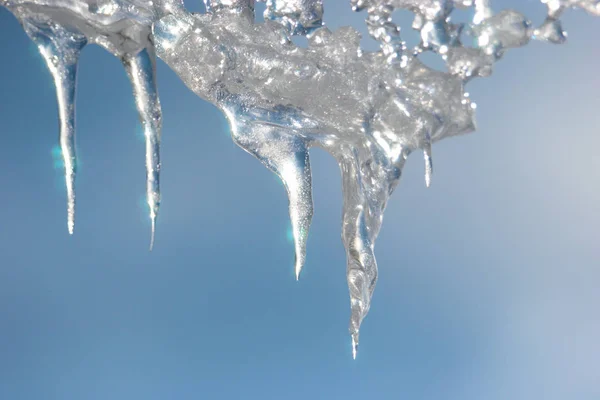 Blick Auf Eine Winterszene — Stockfoto