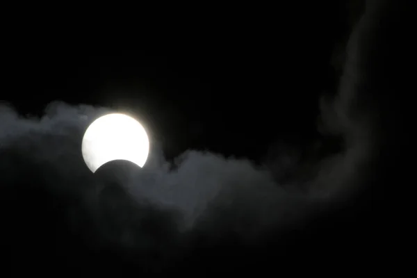 Sonnenfinsternis Himmel Astronomie — Stockfoto