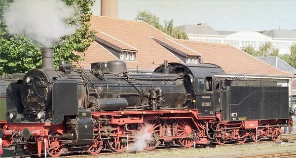 Série Locomotiva Ano 1918 — Fotografia de Stock