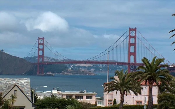 Vista Del Puente Golden Gate — Foto de Stock